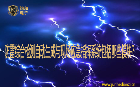  防雷综合检测自动生成与现场应急指挥系统包括哪些模块？